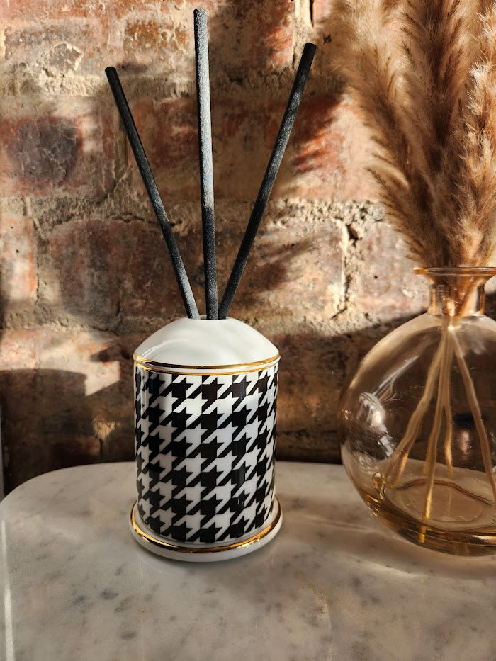 'Houndstooth Noir' Diffuser