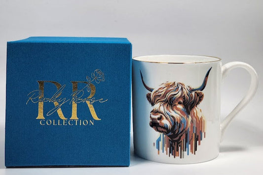 'Colourful Coo' Mug
