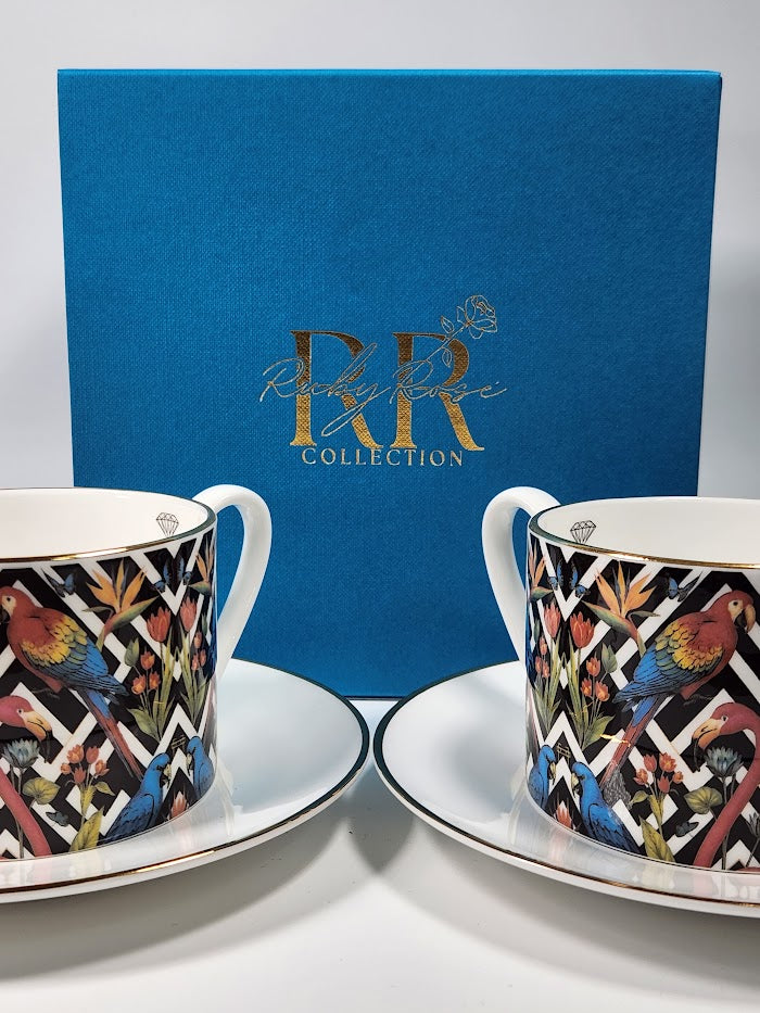 'Funky Jungle' Cup and Saucer