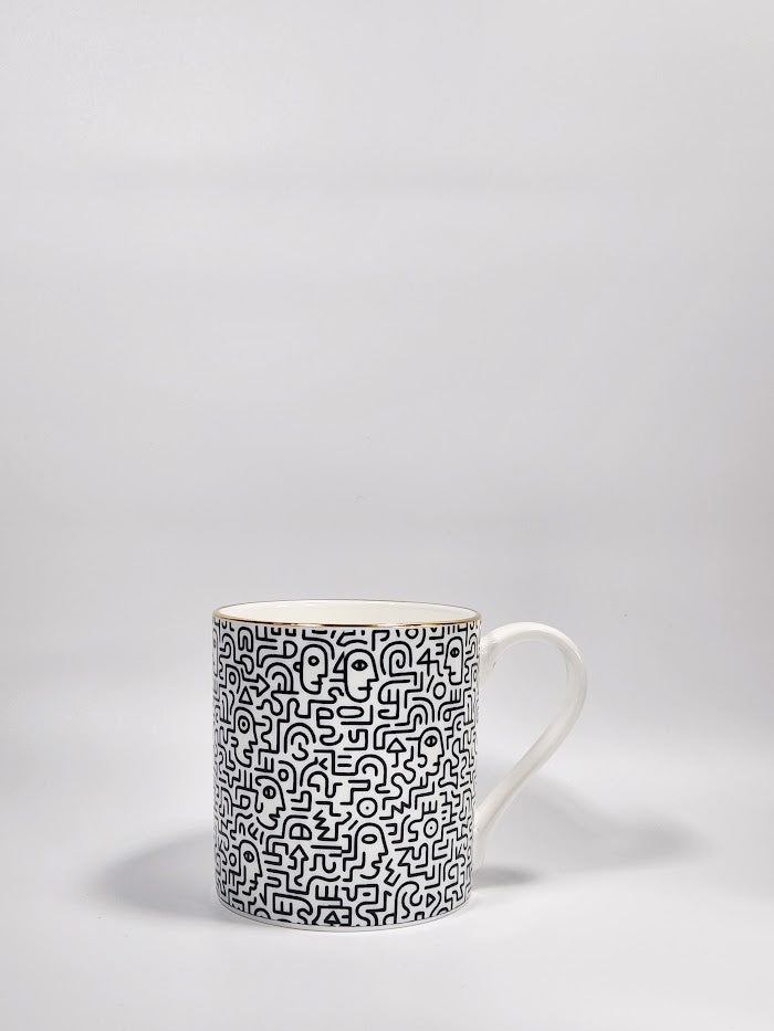 'Face Maze' Mug