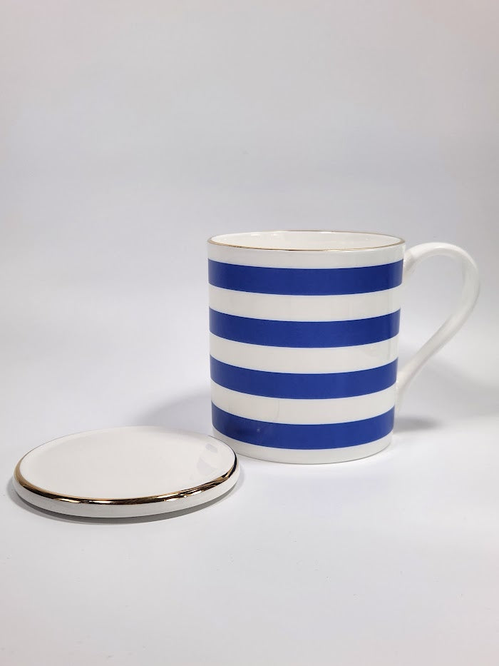 'Classic Gold Edge' Coaster/Treat Tray