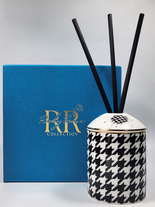 'Houndstooth Noir' Diffuser