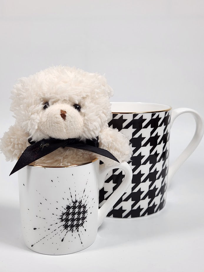 Mummy & me - 'Houndstooth Noir'