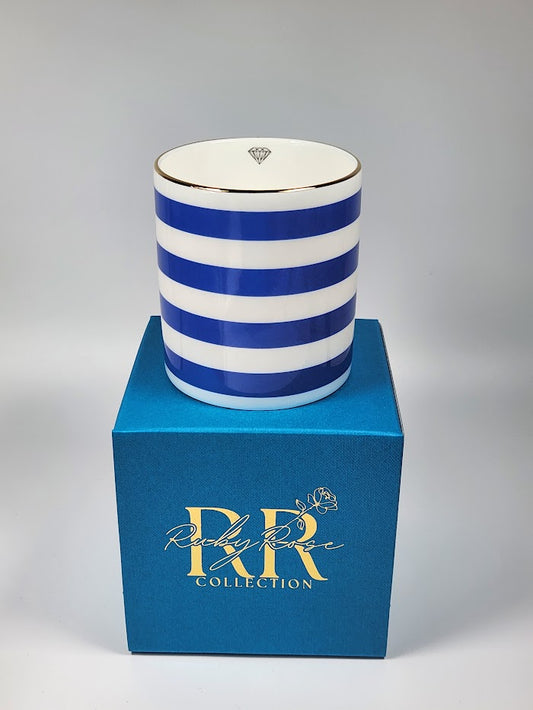 'Monaco Bleu' Candle Pot
