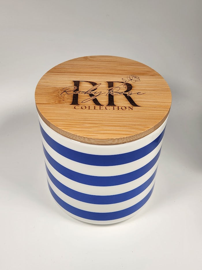 'Monaco Bleu' Storage Jar