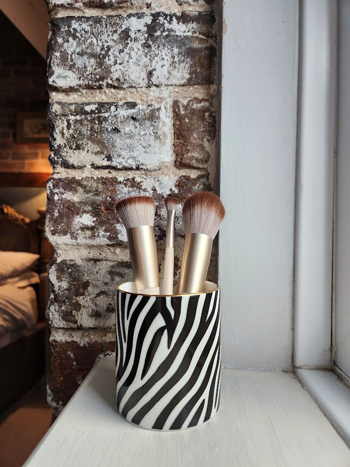 'Savanna Stripes' Candle Pot