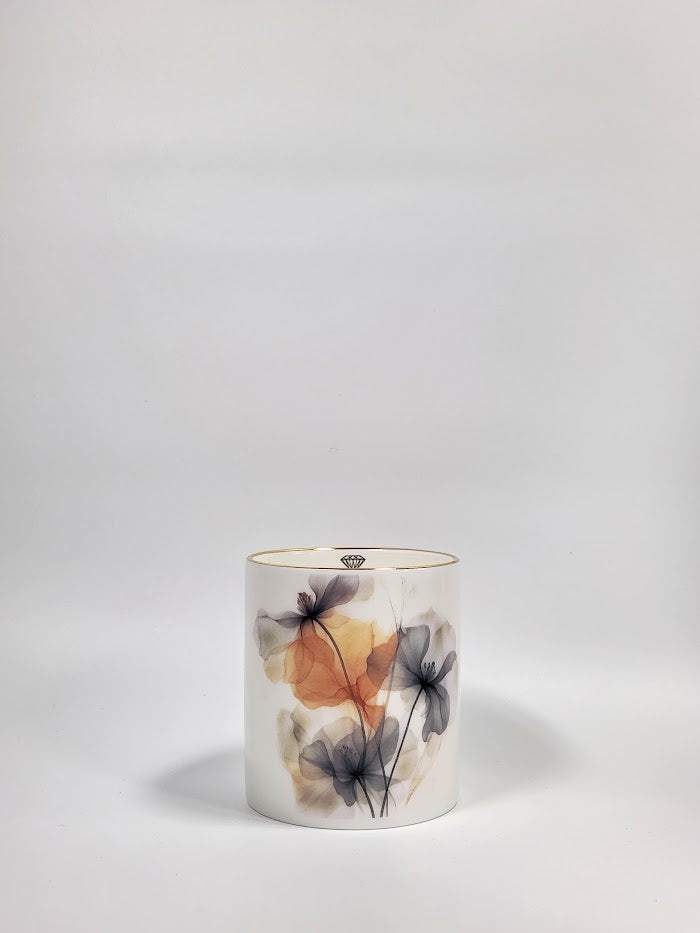 'Whispering Flowers' Candle Pot